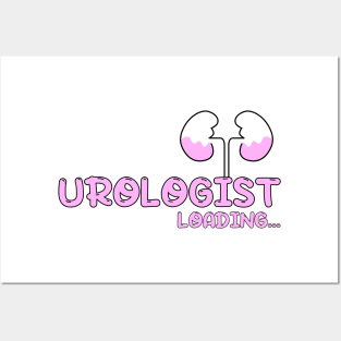 Urologist Pink Kidney Posters and Art